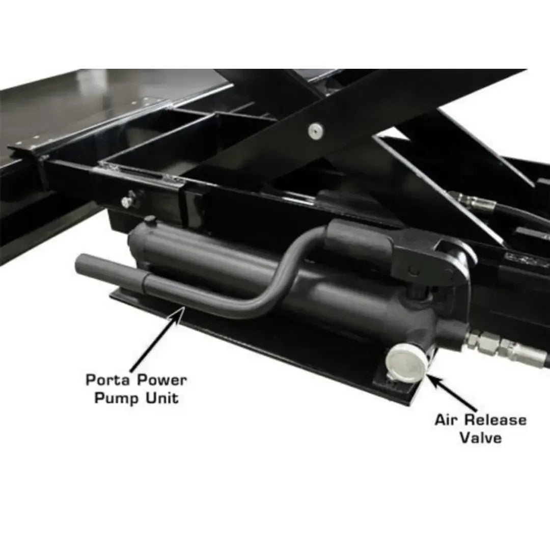 Atlas Garage PRO8000EXT 4 Post Lift + RJ35 Sliding Jacks Combo - Image 31