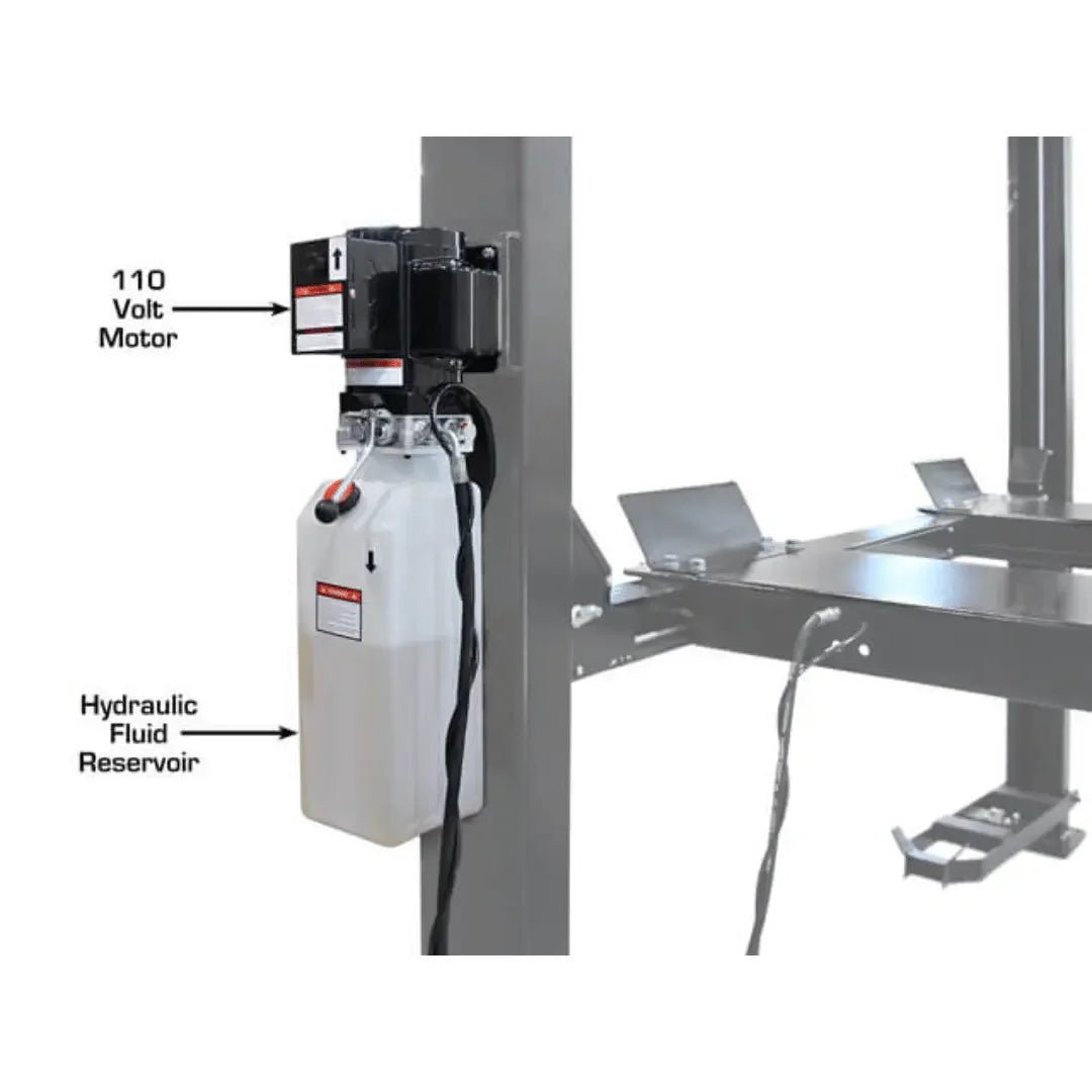 Atlas APEX9 ALI Certified Hobbyist 9,000 lb. Capacity 4-Post Lift - Image 9