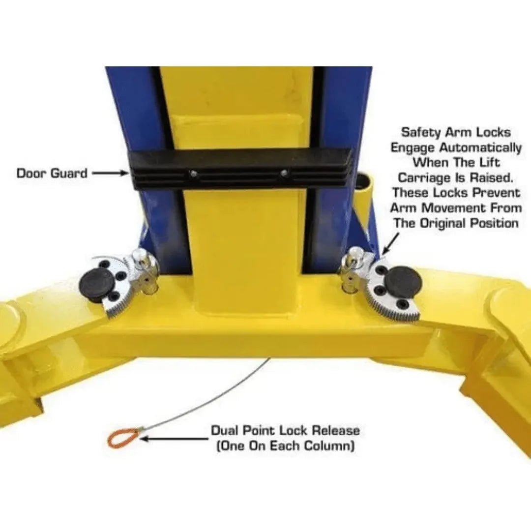 Atlas 9KOHX 9000 lb Overhead 2 Post Lift - Image 10