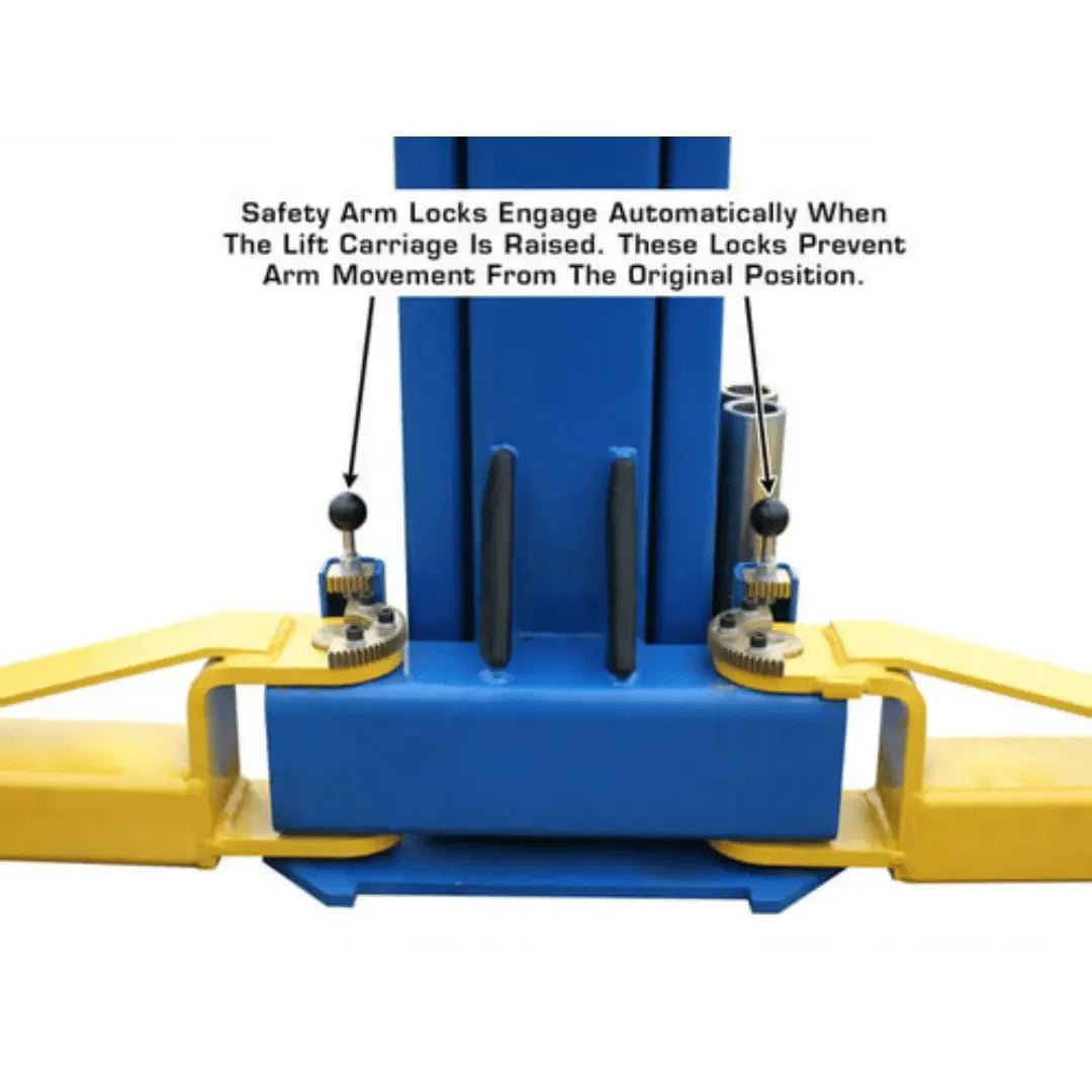 Atlas 9OHSC 2-Post Lift + Lawn Mower Adapter Combo - Image 10