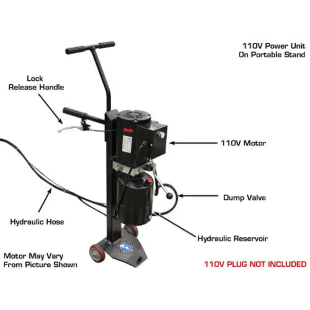 Atlas 6MR Portable Mid-Rise Scissor Lift 6,000 lb Capacity - Image 12