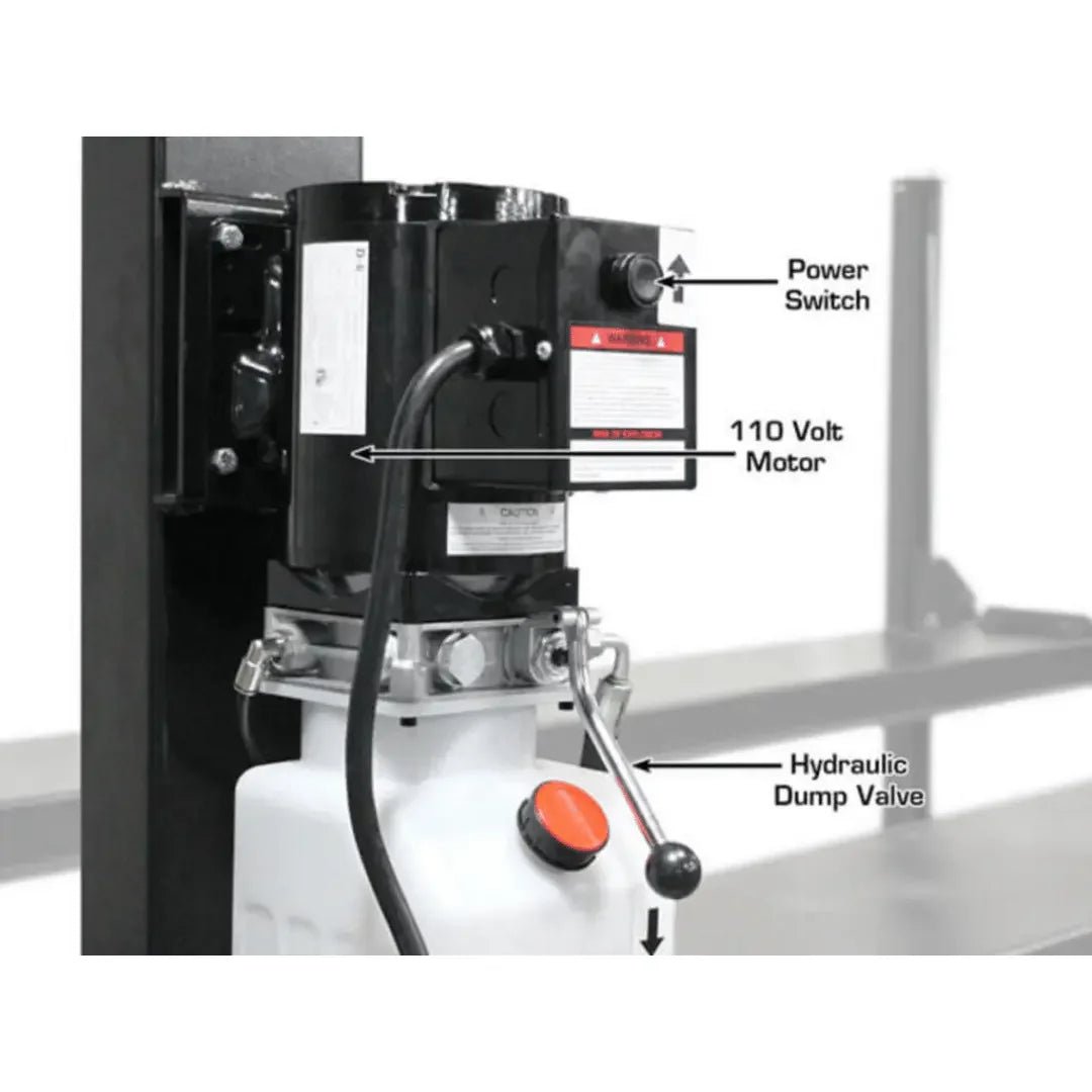 Atlas APEX8 ALI Certified Hobbyist 8,000 lb. Capacity 4-Post Lift - Image 11