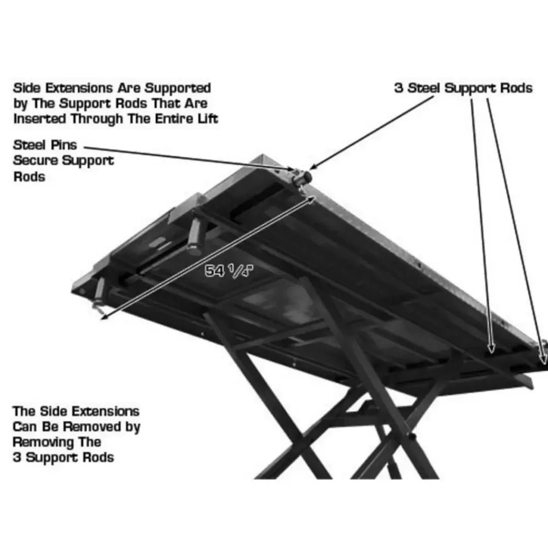 Atlas HI-RISE 1500 Motorcycle/ATV Lift 1,500 lb Capacity - Image 10
