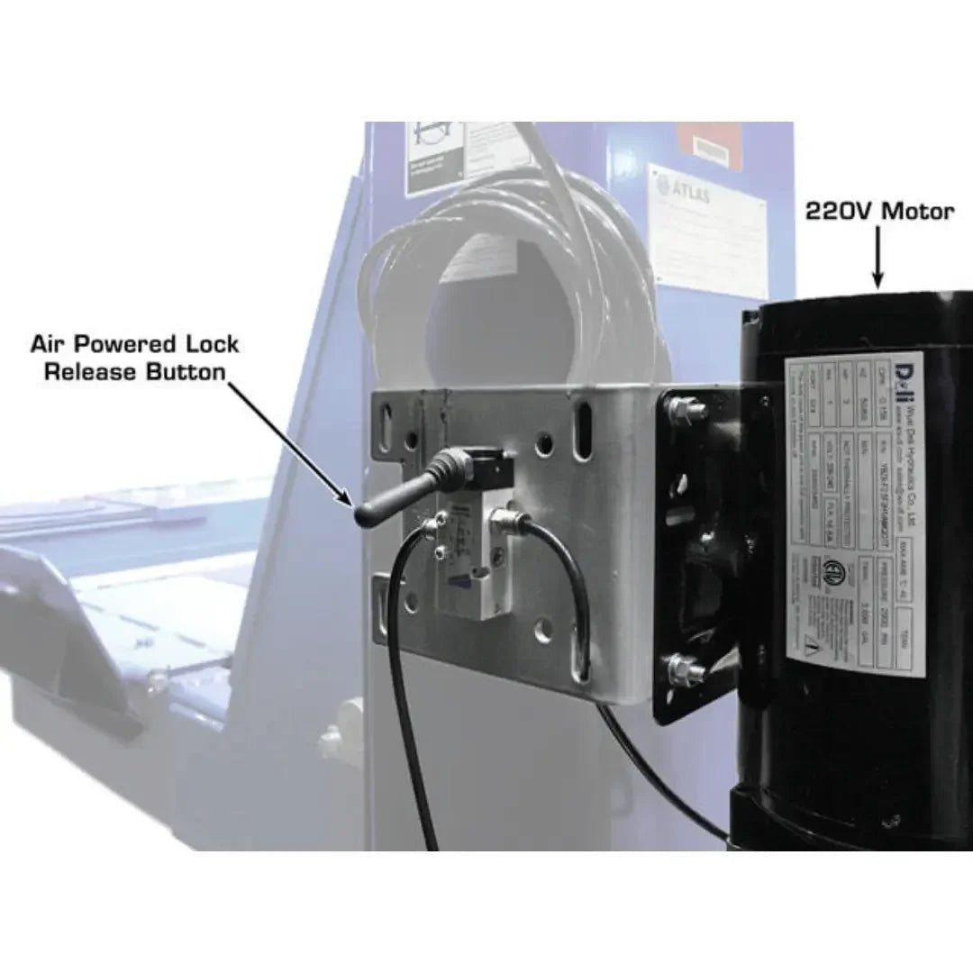 Atlas Open Front Alignment Lift + RJ7000 ALI Certified Rolling Jack Combo - Image 12
