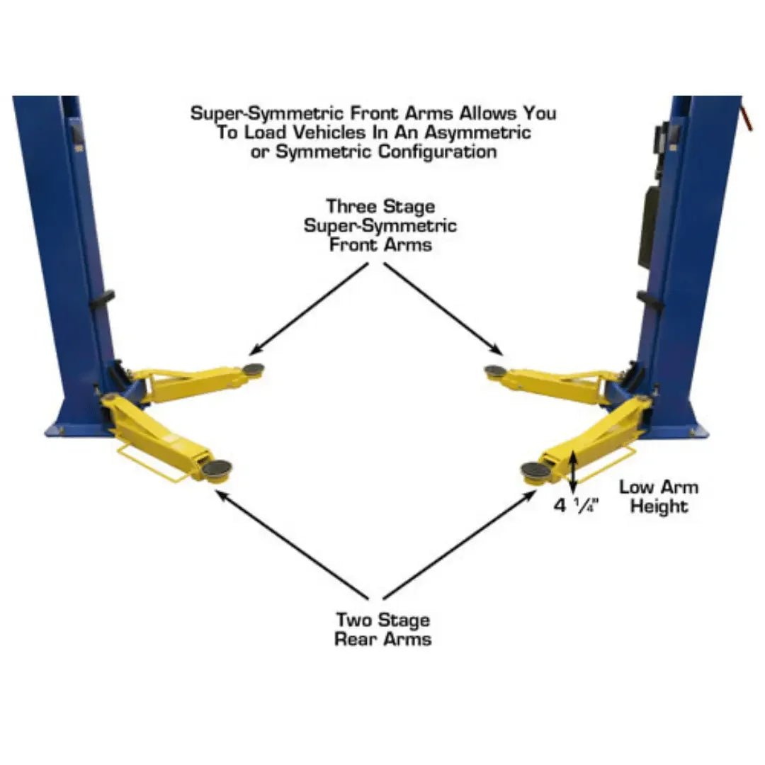 Atlas 9OHSC Overhead 9,000 lb. Capacity 2-Post Lift - Image 12