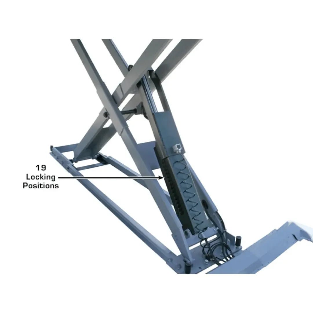 Atlas 12AWFSL 12,000 lb Capacity Alignment Scissor Lift with Wheels Free Lifts - Image 15