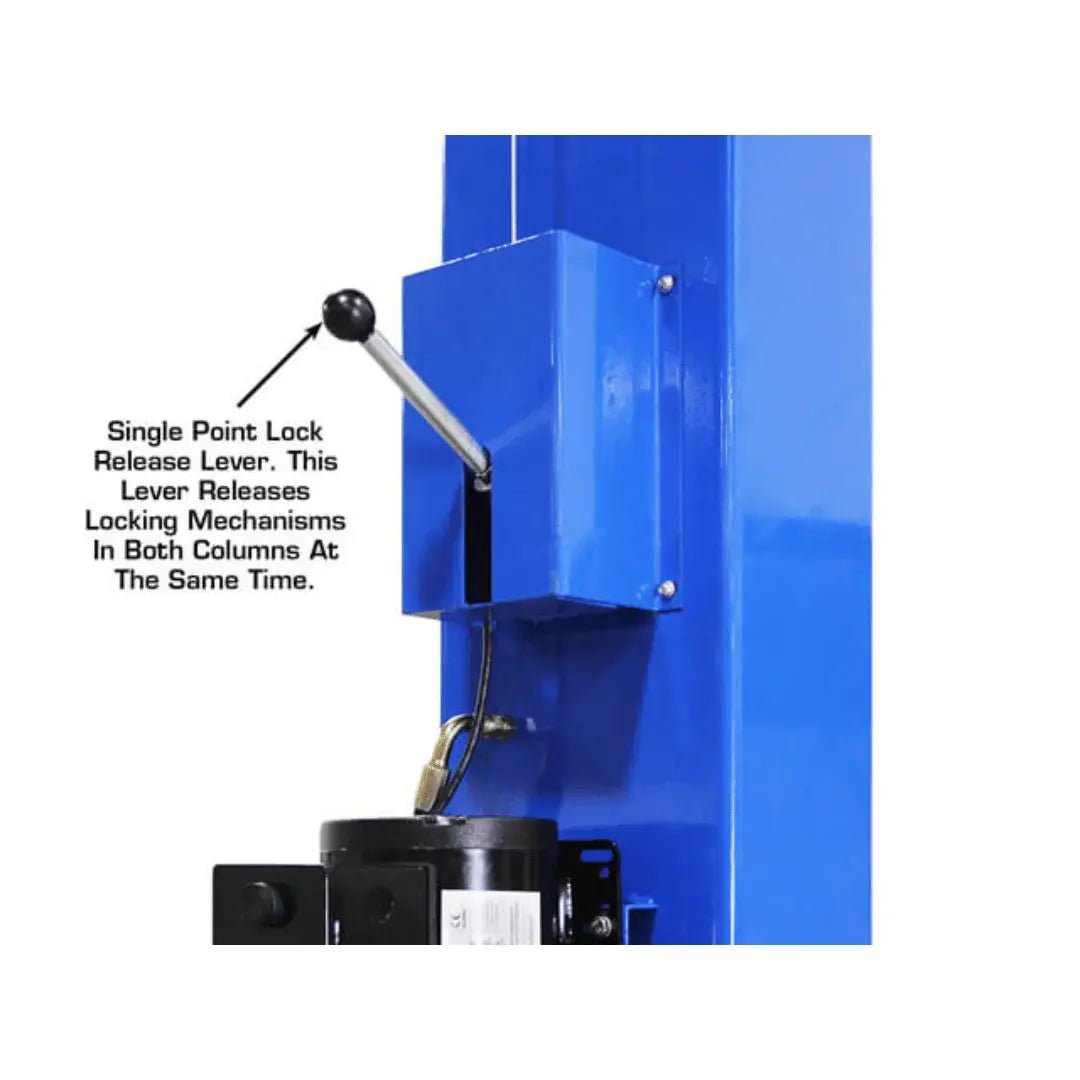 Atlas PRO-9D 9,000 lb 2-Post Overhead Lift - Image 14