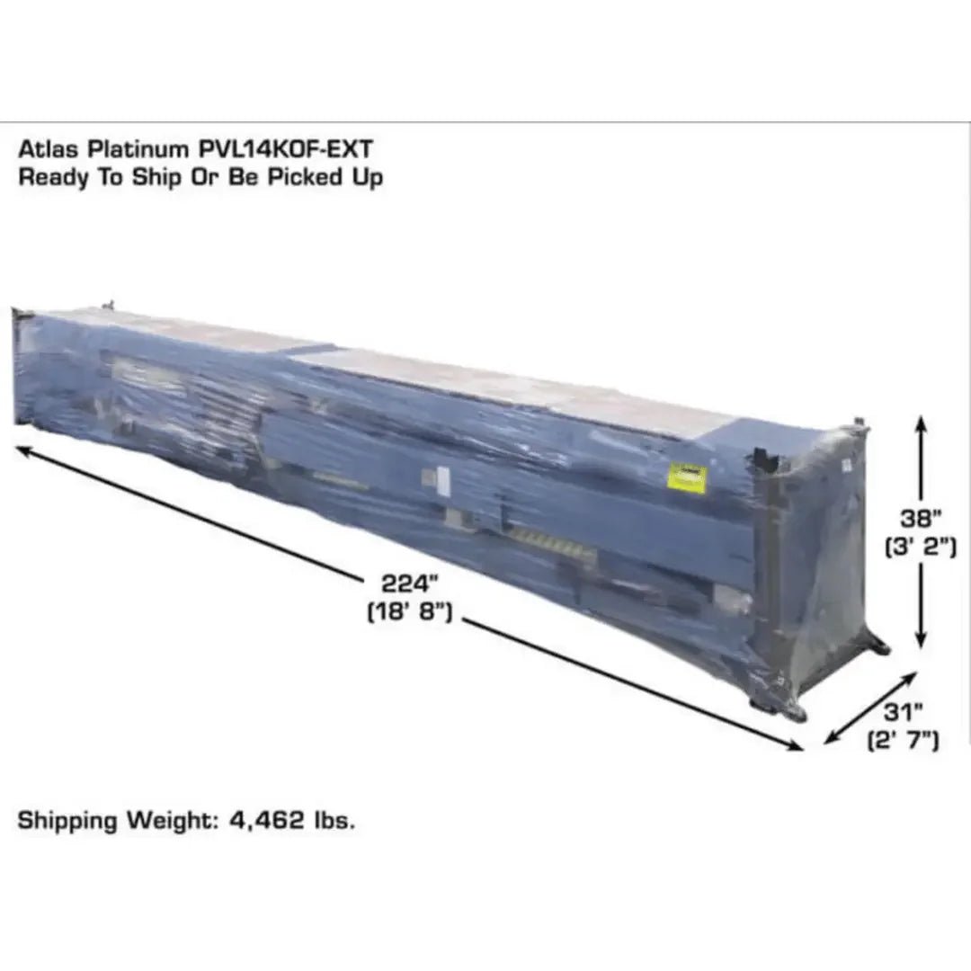 Atlas Open Front Alignment Lift + RJ7000 ALI Certified Rolling Jack Combo - Image 15