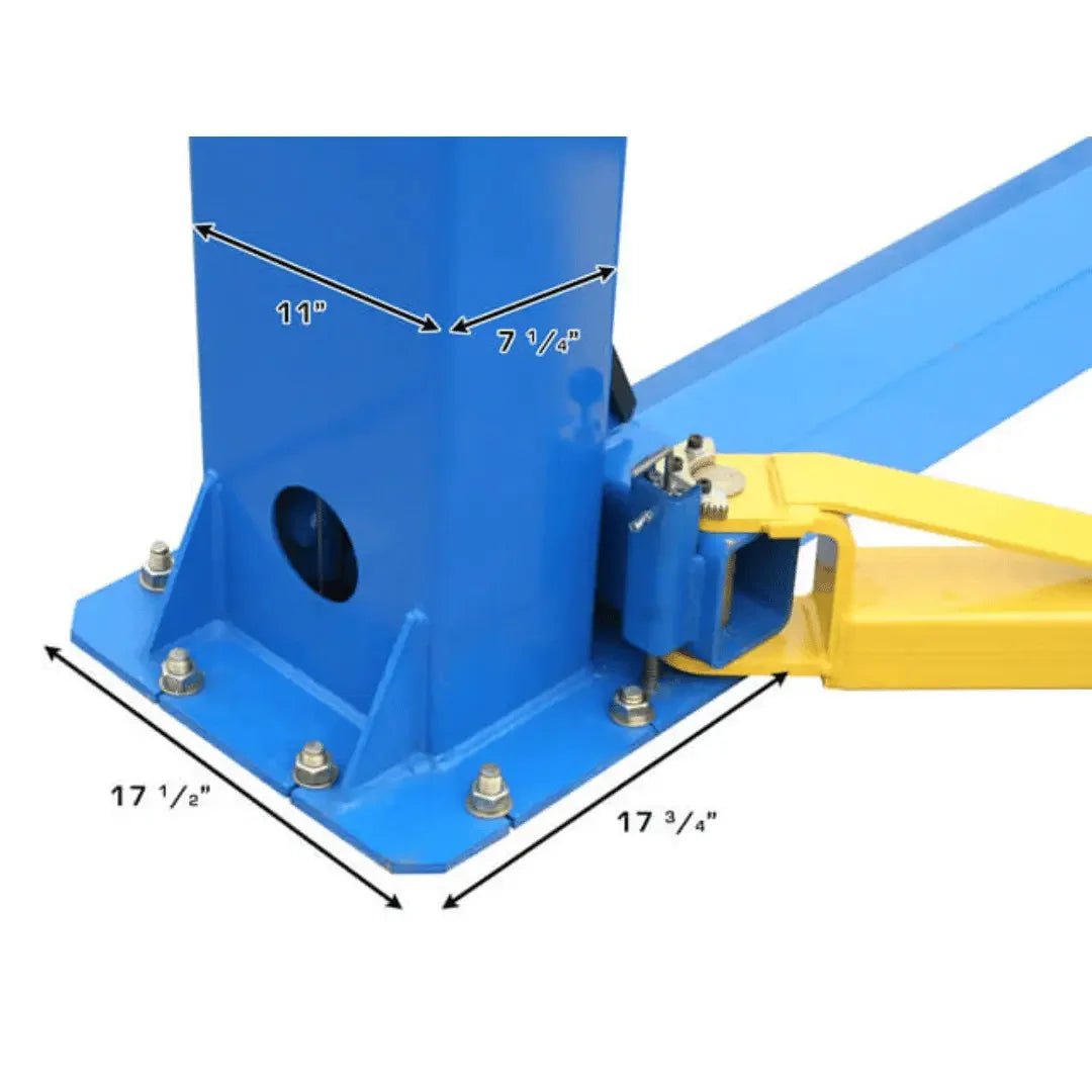 Atlas BP8000 8,000 lb Capacity Baseplate 2 Post Lift - Image 16