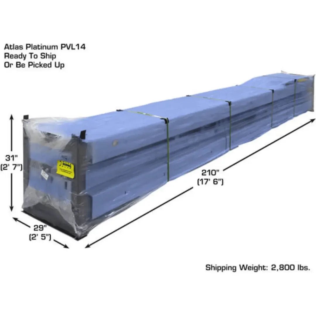 Atlas Platinum PVL14 4-Post Lift + RJ7000 Rolling Bridge Jacks ALI Certified Combo - Image 15