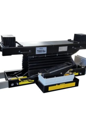 iDeal RAJ-7K-H Rolling Air Jack 7,000 lb. Capacity - On The Rail - Air Bag - High Mount