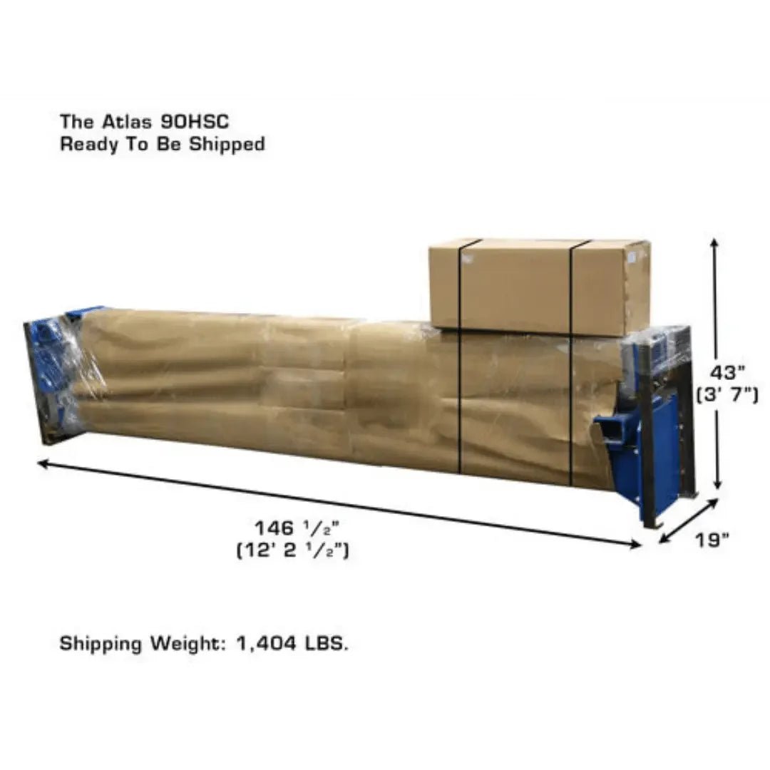 Atlas 9OHSC 2-Post Lift + Lawn Mower Adapter Combo - Image 20