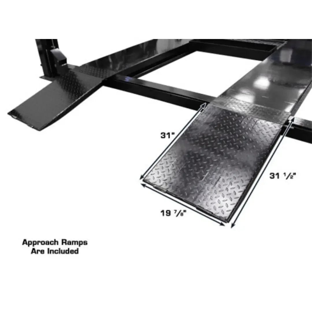 Atlas Garage PRO9000 4 Post Lift + RJ35 Sliding Jacks Combo - Image 22
