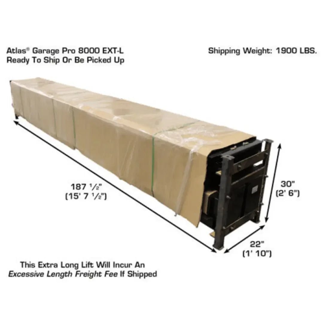 Atlas Garage PRO8000EXT-L Extra Tall/Extra Long Portable Hobbyist 8,000 lb. Capacity 4-Post Lift - Image 29