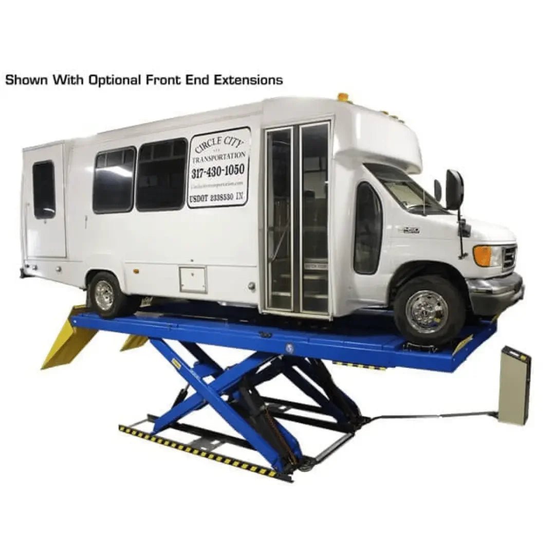 Atlas PX16A Scissor Alignment Lift and RJ8 Rolling Jack Combo - Image 2