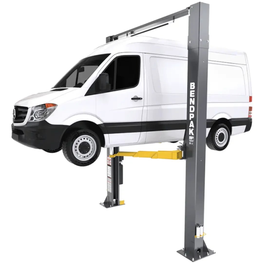 BendPak Car Lift 12APX-192 12,000-lb. Capacity 2 Post High-Rise Car Lift - Extended Height - Image 2