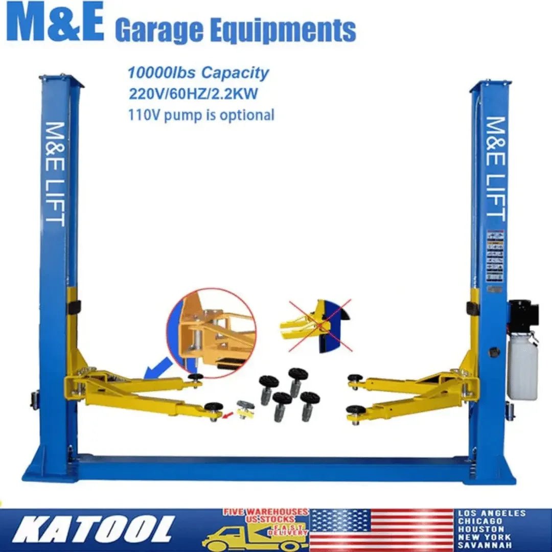 Katool KT-H105 10,000 lbs 2 Post car Lift - Image 3