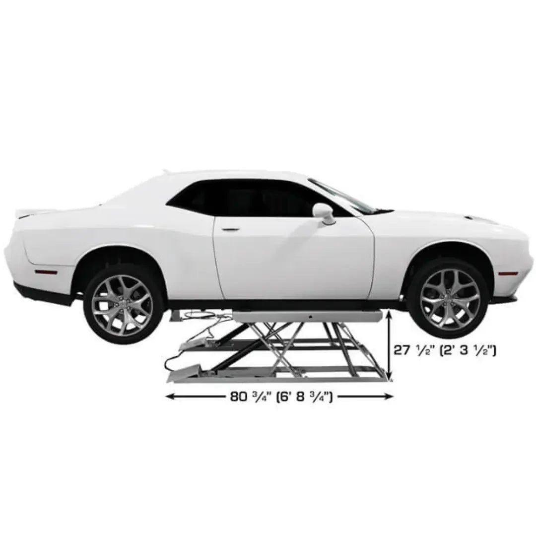 Scissor Lift Atlas 6PL Open Center Low Rise 6,000 lb Capacity - Image 3