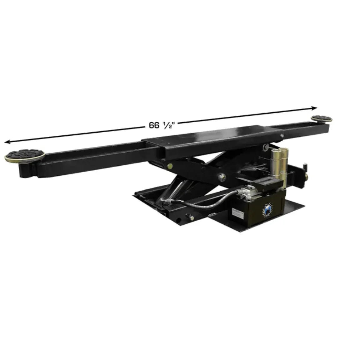 Atlas 414 14,000 lb Commercial 4-Post Lift + RJ8 Rolling Bridge Jacks Combo - Image 9