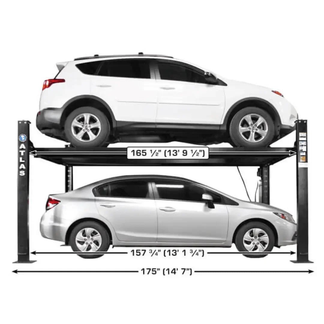 Atlas APEX8 ALI Certified Hobbyist 8,000 lb. Capacity 4-Post Lift - Image 3