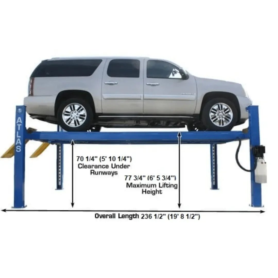 Atlas ATTD-412 12000 lb Heavy Duty 4-Post Lift - Image 3