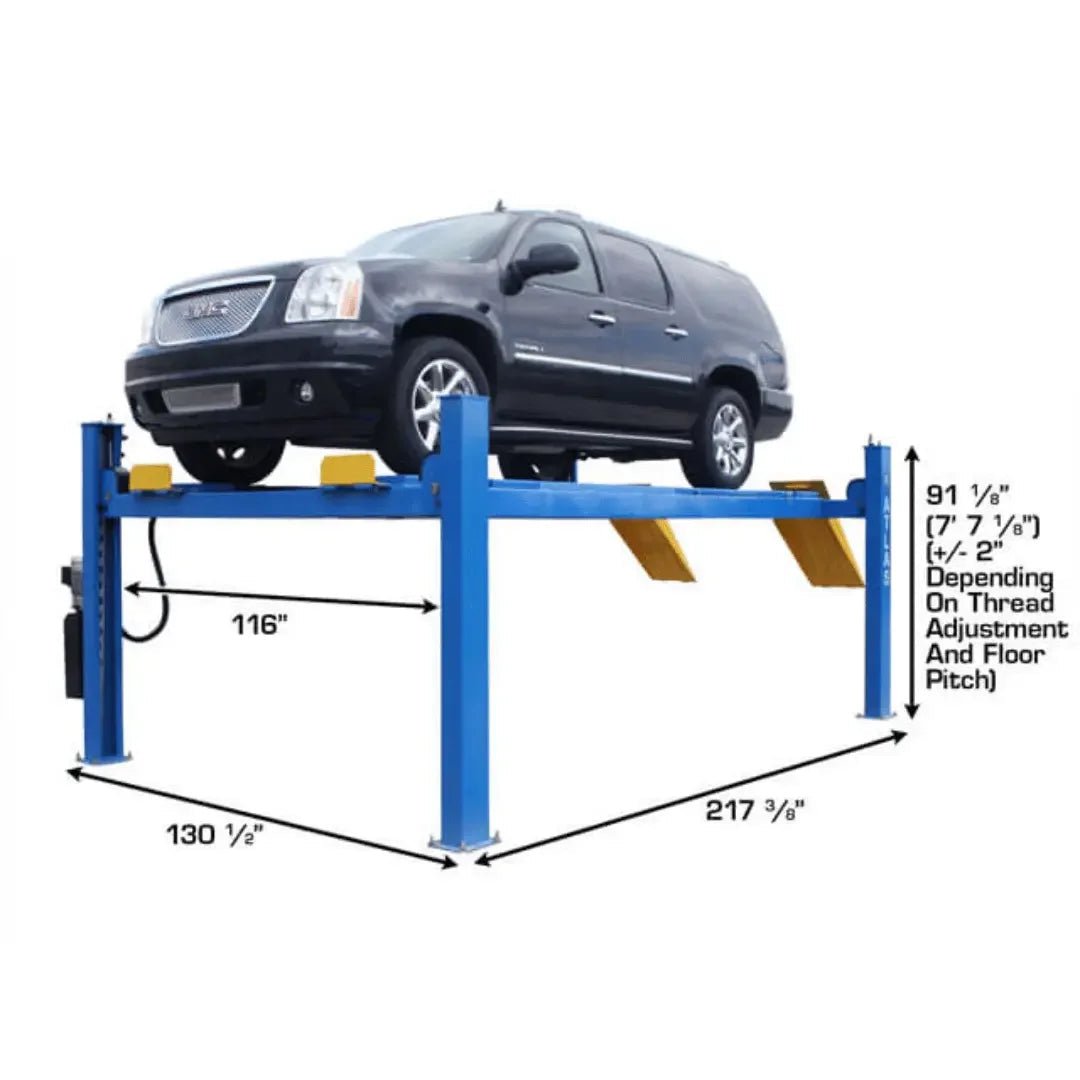 Atlas 414A 14,000 lb Commercial Grade 4 Post Alignment Lift - Image 2