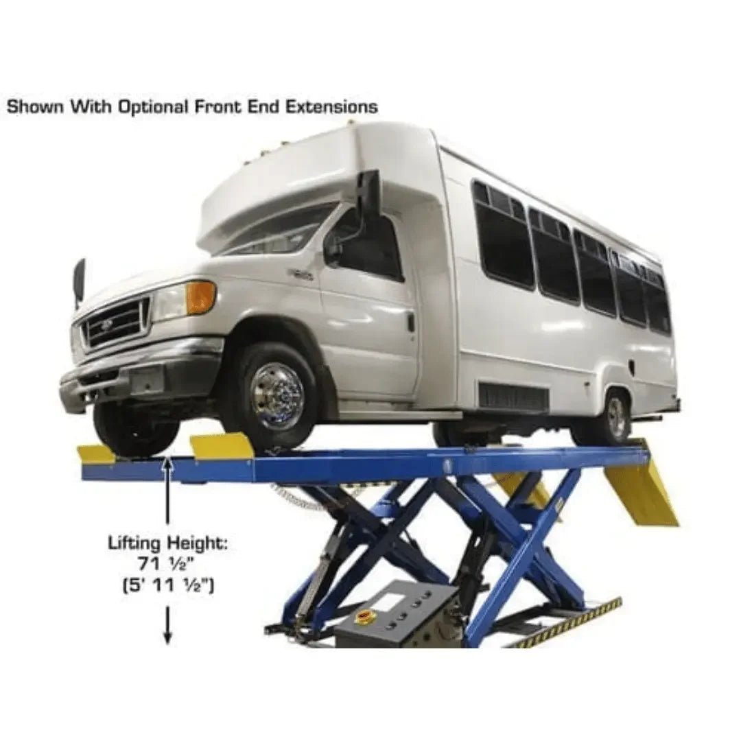 Atlas PX16A Scissor Alignment Lift and RJ8 Rolling Jack Combo - Image 4
