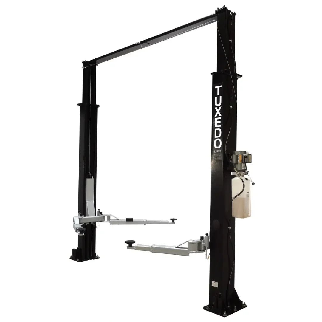 Valor - VP9KAC-TUX 9,000 lb 2 Post Clear Floor - Asymmetric - Image 5