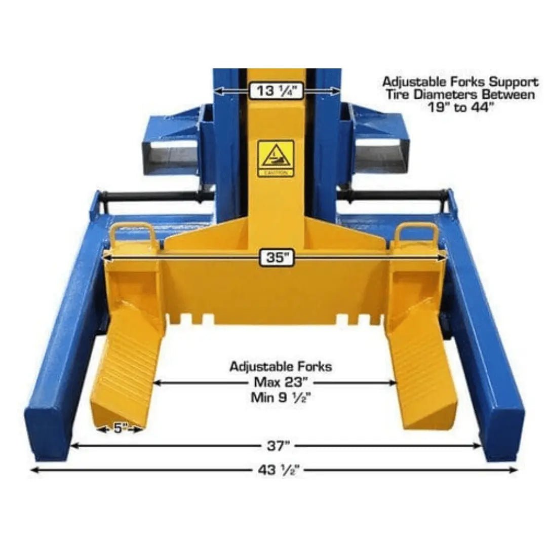 Atlas 99,000 LB. ALI Certified Battery Powered Mobile Column Automotive Lift System - Image 4