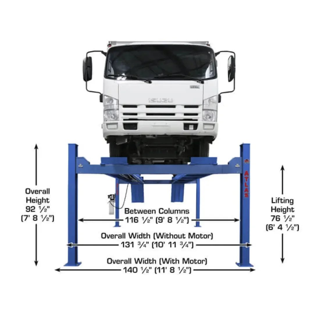 Atlas Platinum PVL14 14000 lb Certified 4-Post Lift - Image 4