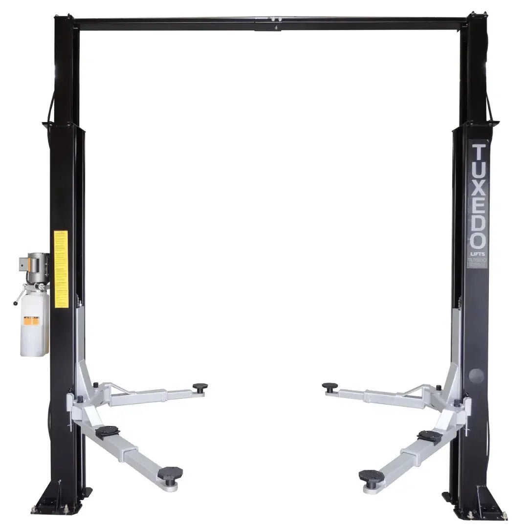 Valor - VP9KAC-TUX 9,000 lb 2 Post Clear Floor - Asymmetric - Image 6