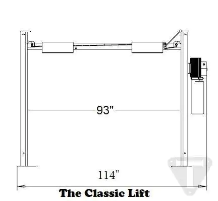 Triumph NSS-8 8,000 lb 4 Post Car Lift - Image 11