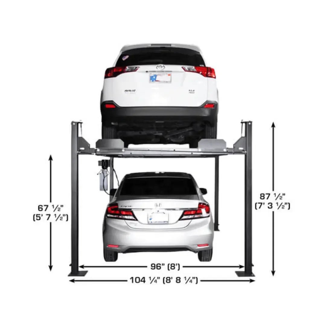 Atlas APEX8 ALI Certified Hobbyist 8,000 lb. Capacity 4-Post Lift - Image 5