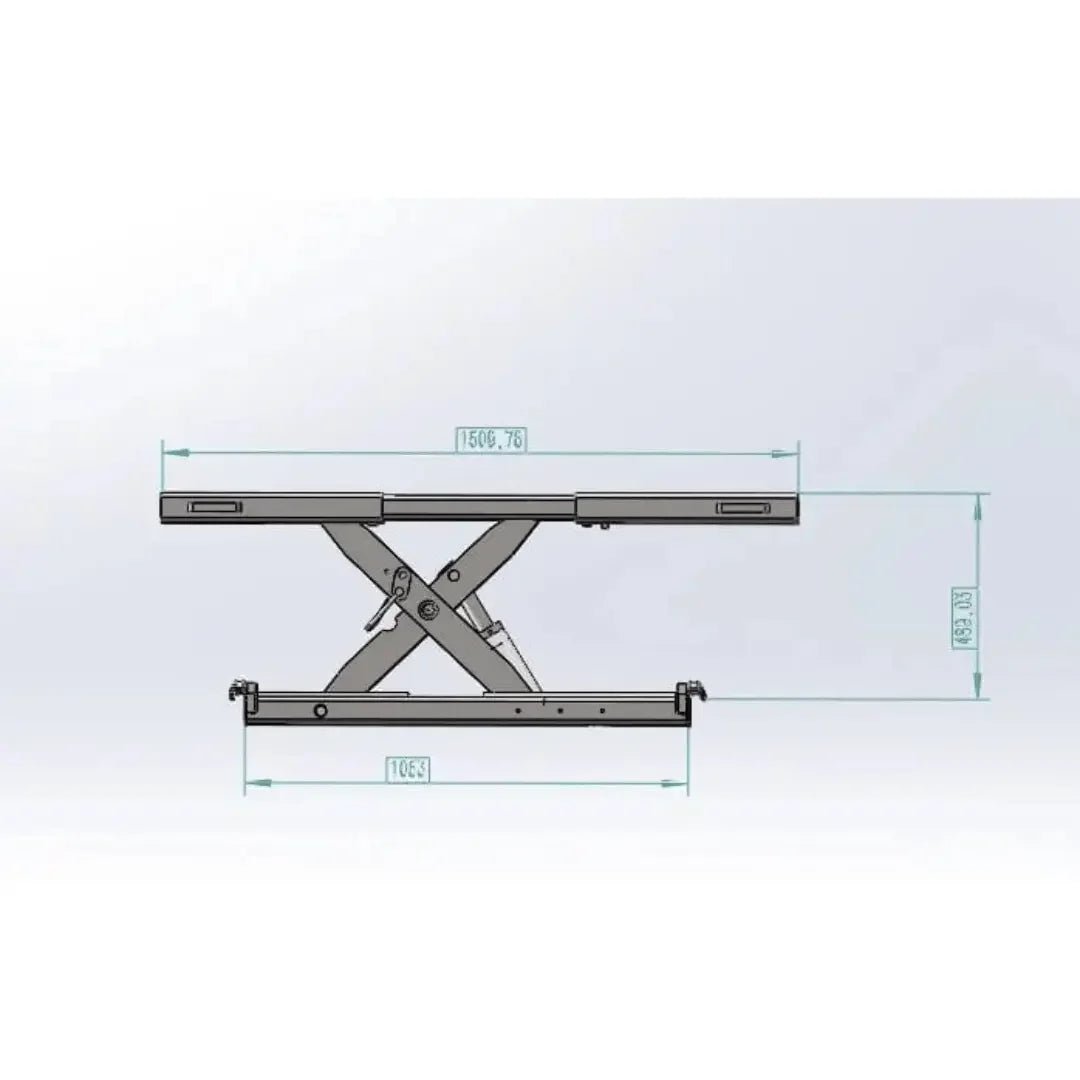 Katool KT-RJ50 Rolling Jack 5000 lbs Lifting Capacity - Fits KT-4H110 lift and the KT-4H850 - Image 7