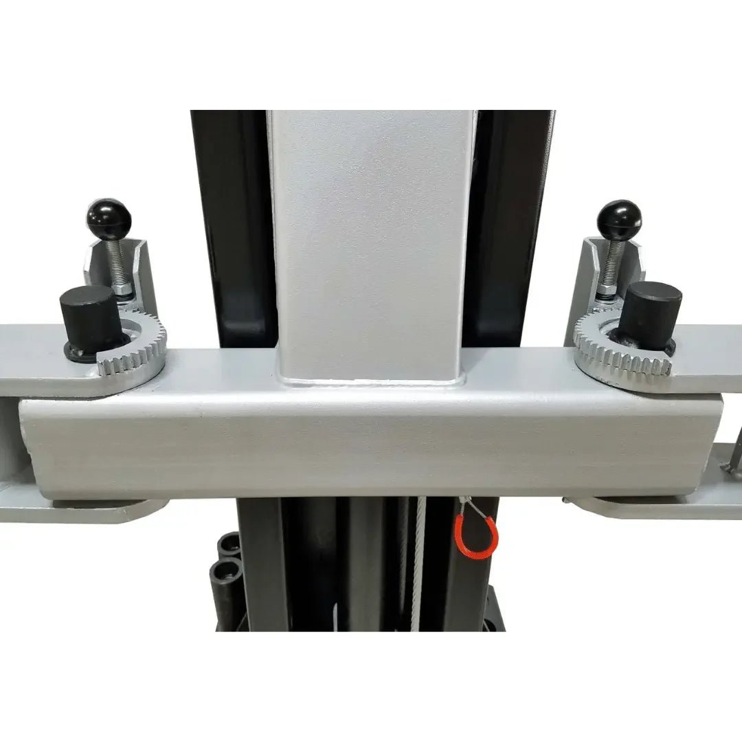 Valor - VP9KAC-TUX 9,000 lb 2 Post Clear Floor - Asymmetric - Image 10