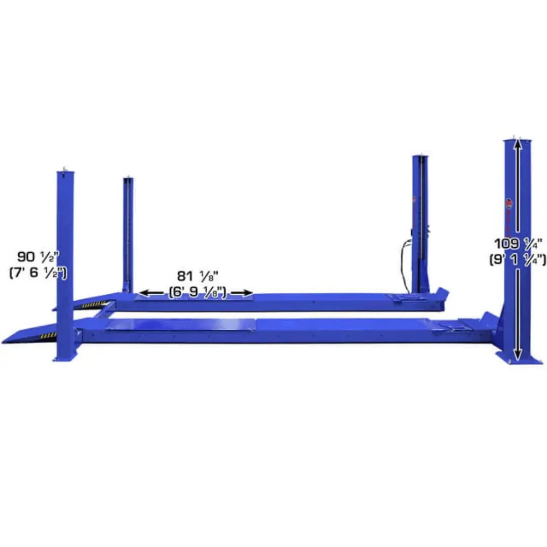 Atlas Open Front Alignment Lift + RJ7000 ALI Certified Rolling Jack Combo - Image 6