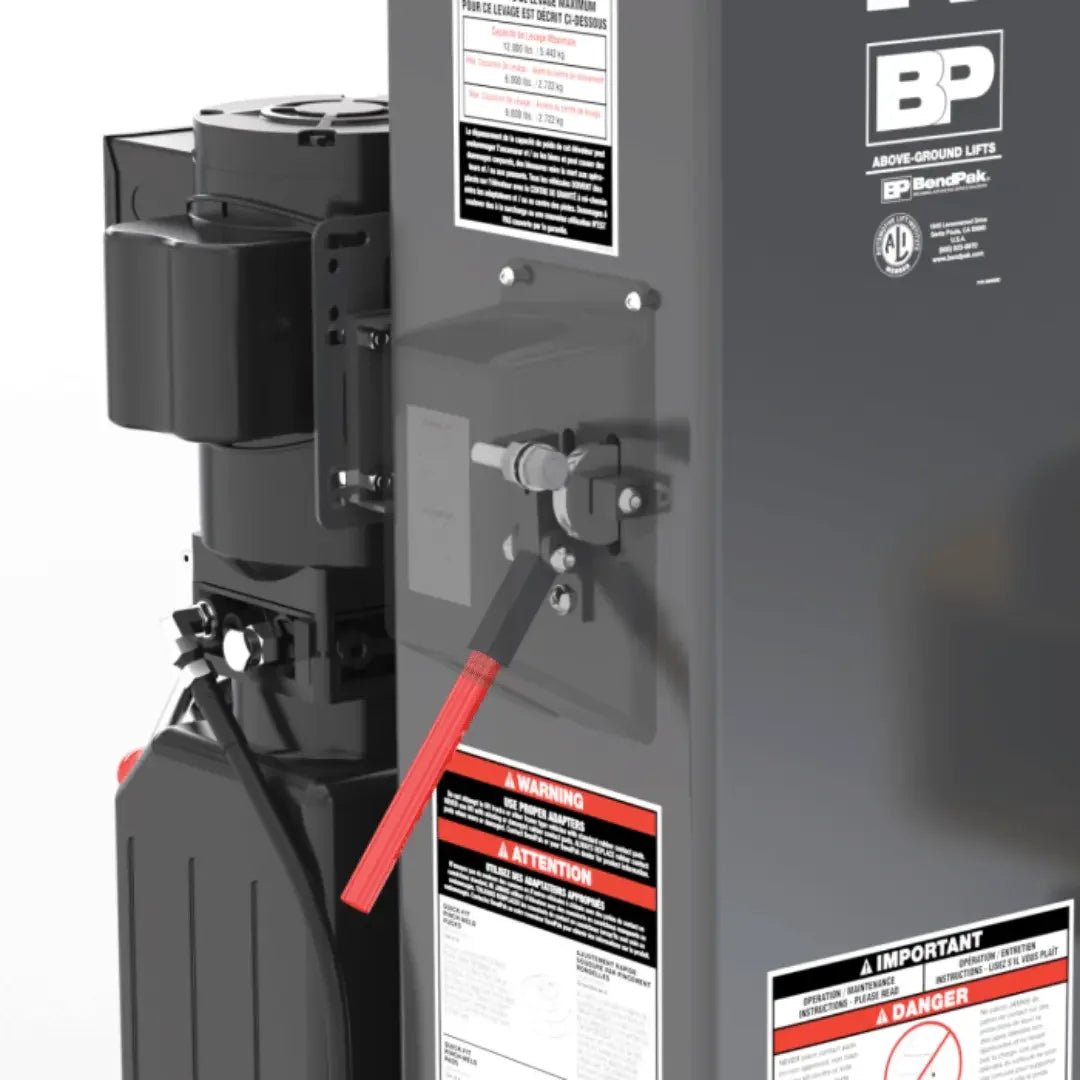 BendPak 12AP-SRT 12,000‐lb. Capacity SHORT-RISE 2 Post Automotive Lift - Image 7