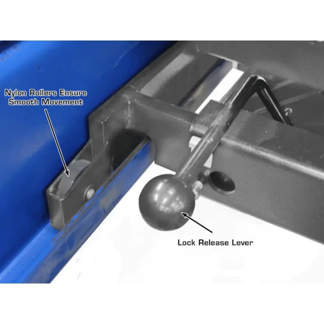 Atlas Platinum PVL14 4-Post Lift + RJ7000 Rolling Bridge Jacks ALI Certified Combo - Image 22