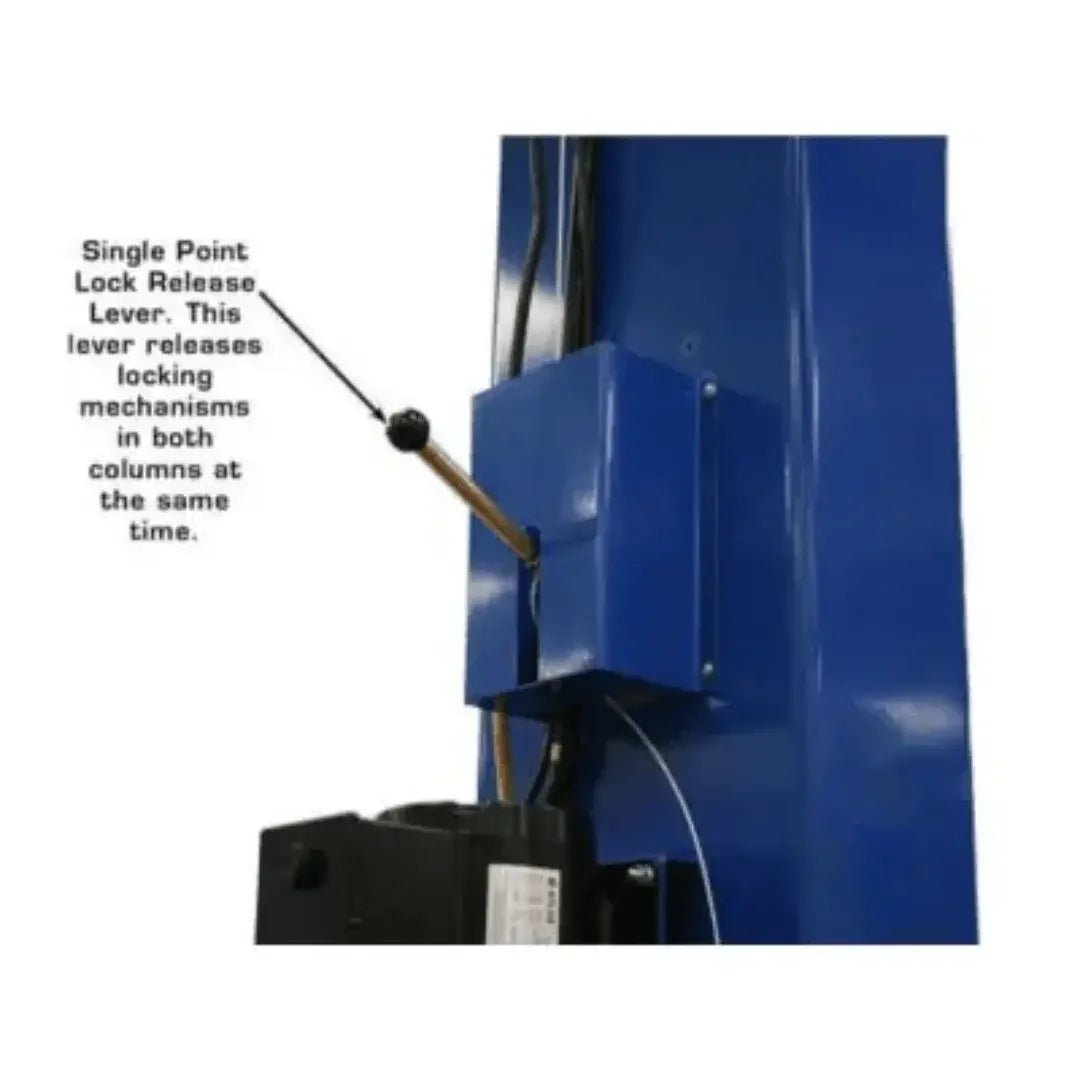 Atlas PV12PX Commercial Grade Overhead 12,000 lb. Capacity 2-Post Auitomotive Lift - Image 7