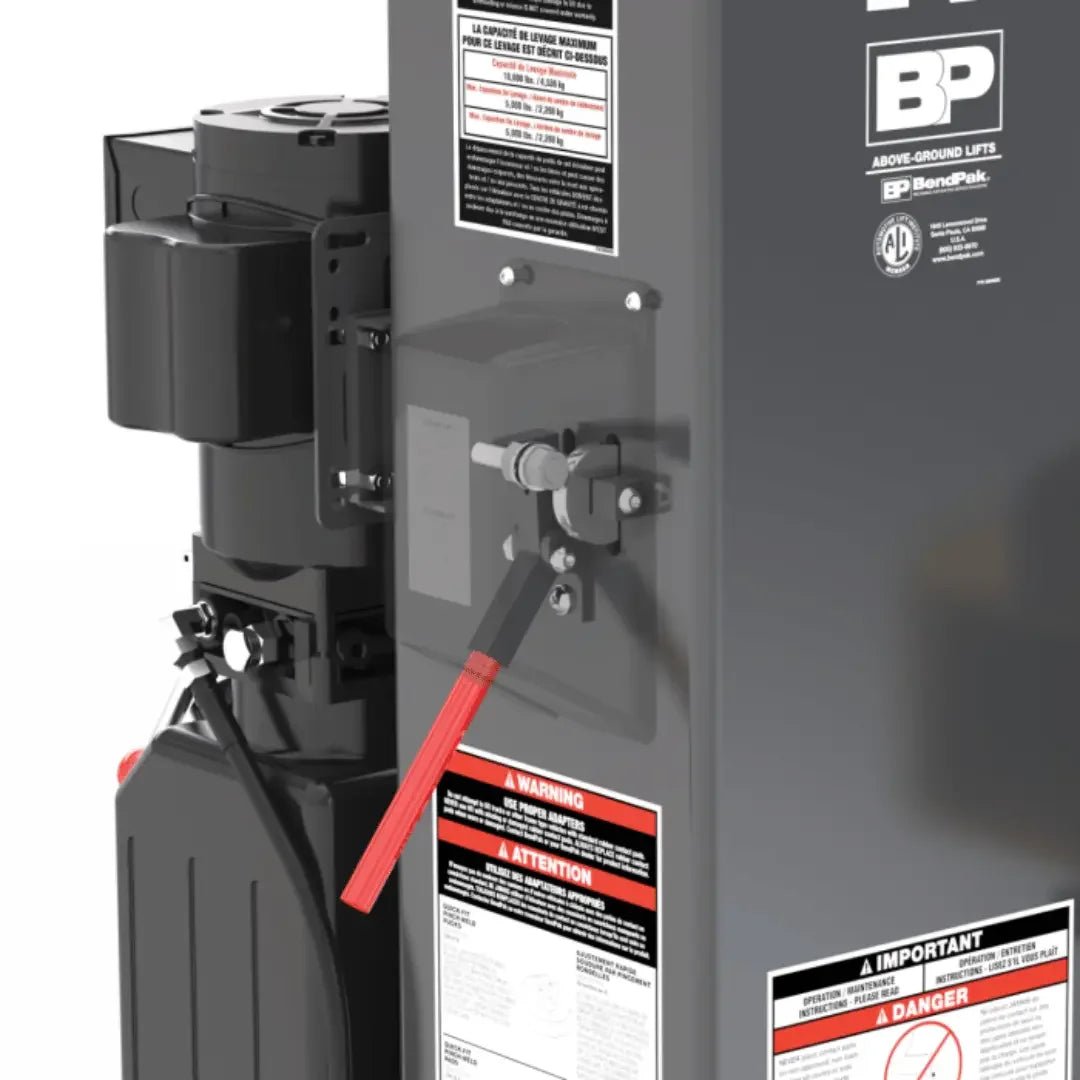 BendPak 10AP-SRT 10,000‐lb. Capacity SHORT-RISE 2 Post Car Lift - Image 7
