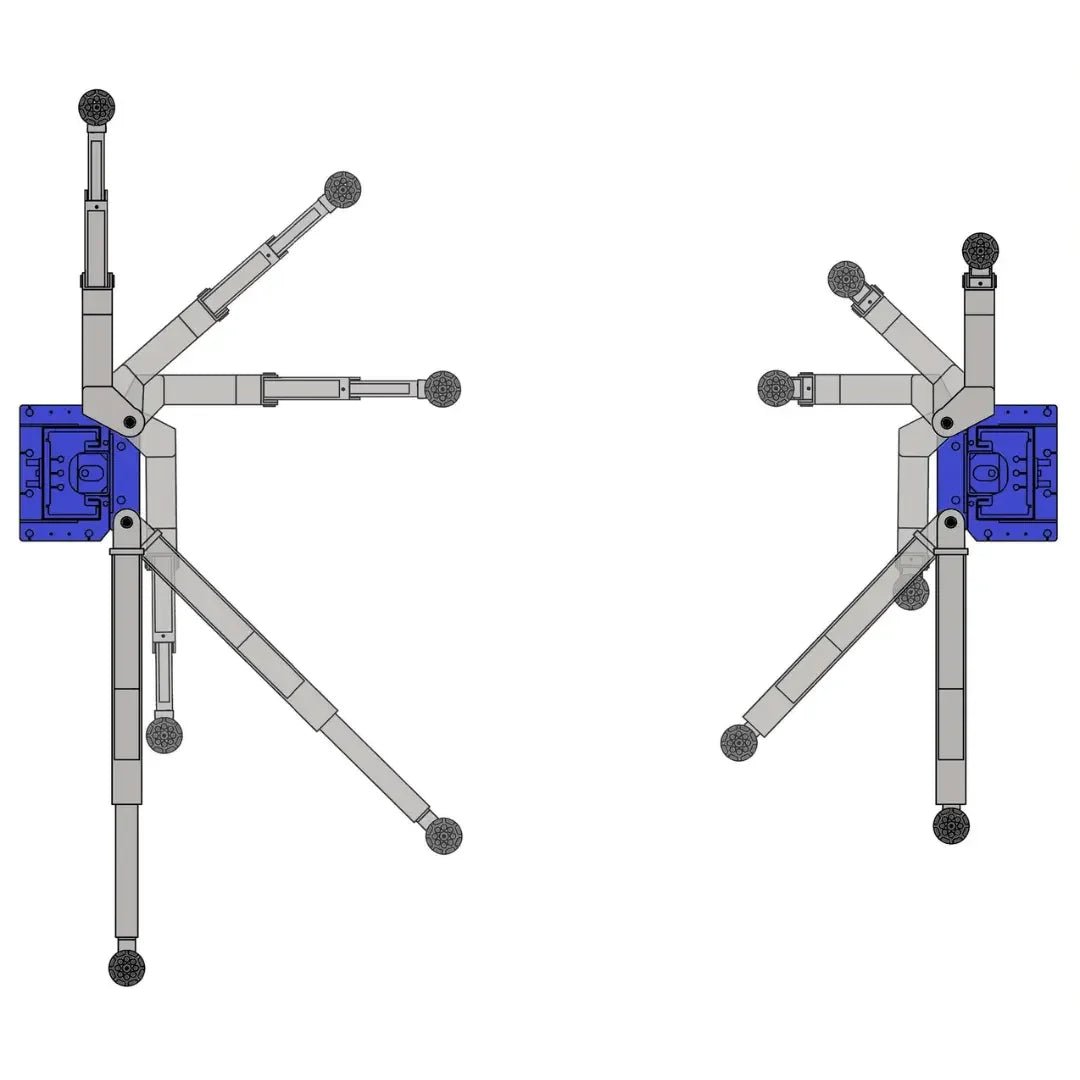 Valor VP11KC-DX 11,000 lb 2 Post Clear Floor - Image 7