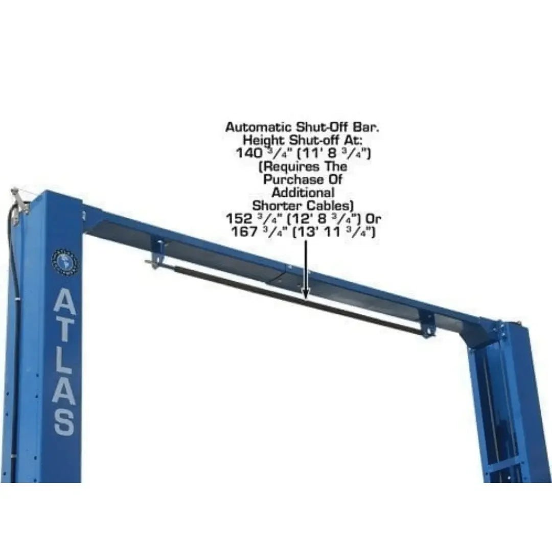 Atlas PV15PX 15,000 lb Overhead 2 Post Lift - Image 8