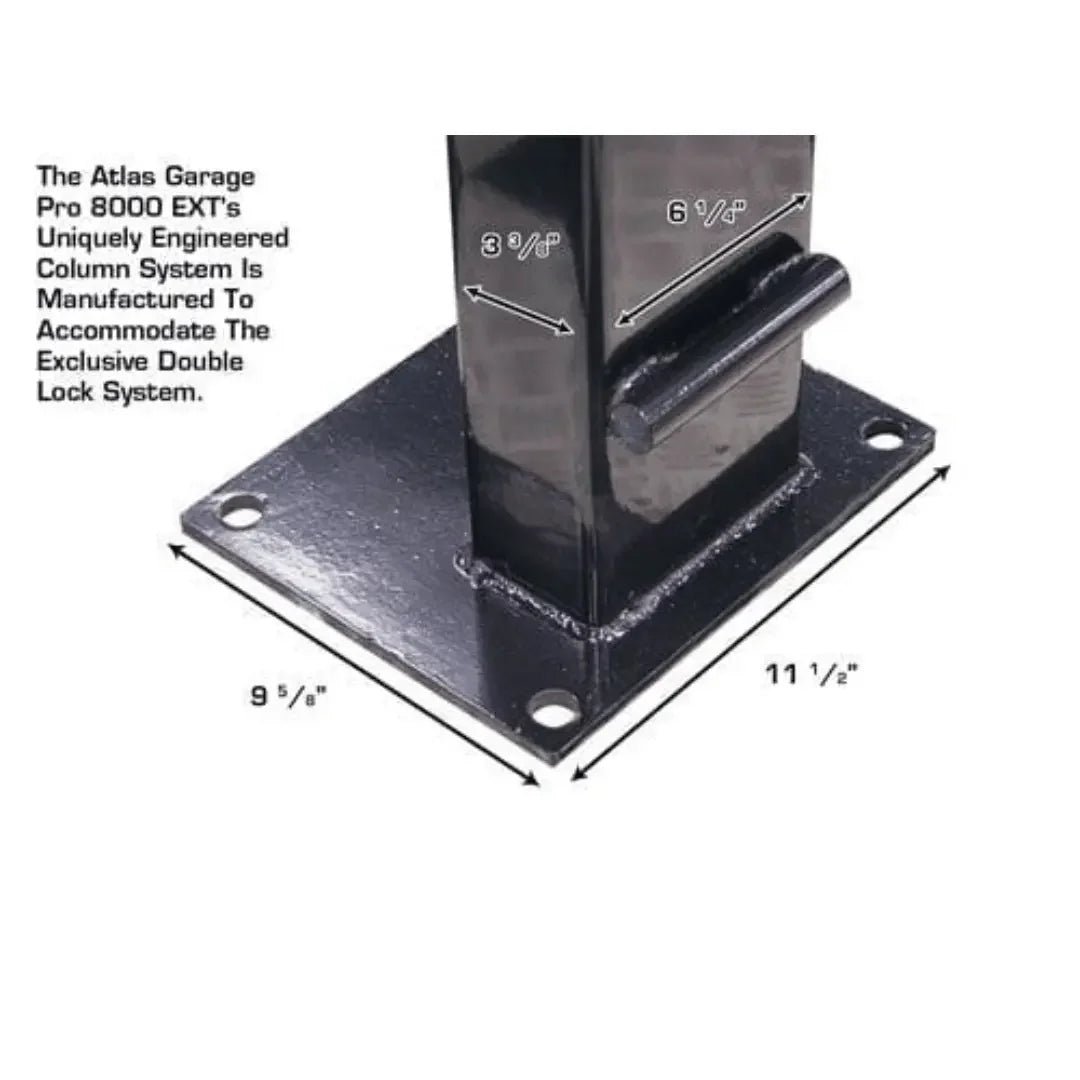 Atlas Garage PRO8000EXT Extra Tall Portable Hobbyist 8,000 lb. Capacity 4-Post Lift - Image 9