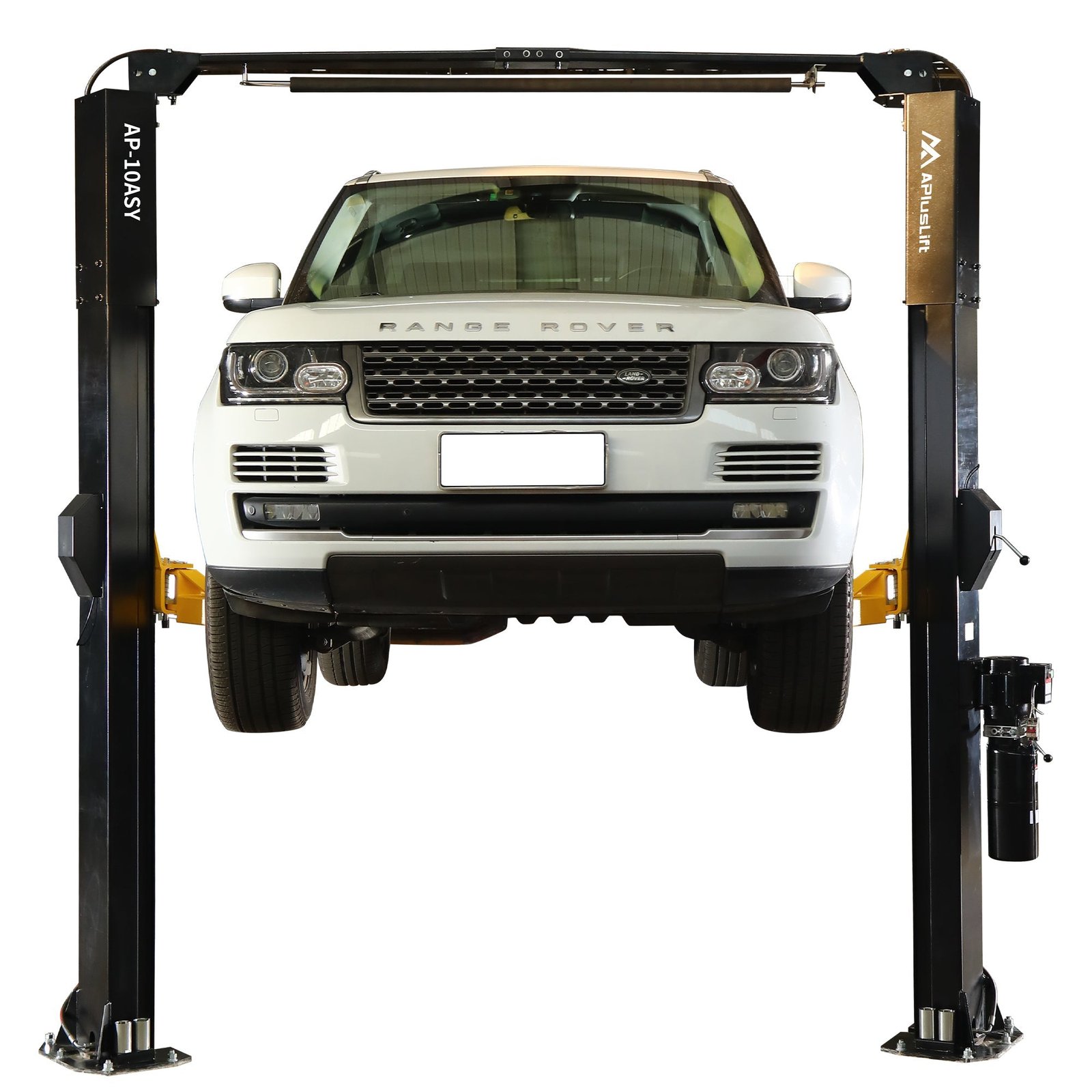 APlusLift 10,000LB 2-Post Overhead Symmetrical and Truly Asymmetrical Single Release Car Lift with 3 Year Warranty - HW-10ASY - Image 2