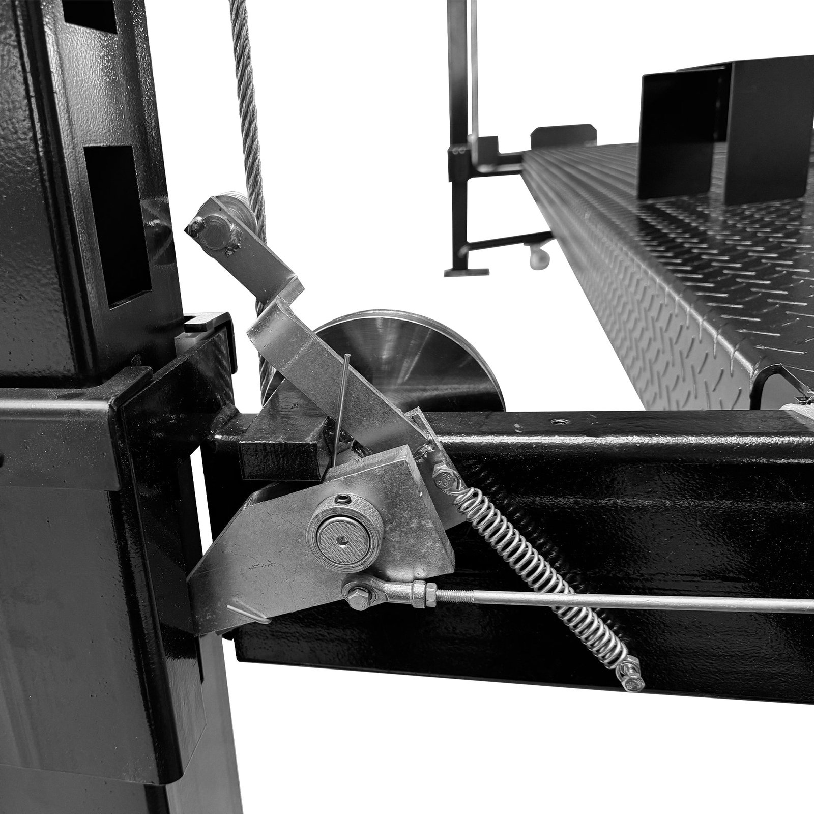 APlusLift 11,000LB 4-Post Portable Parking Storage Service Car Lift - HW-4P11S - Image 12