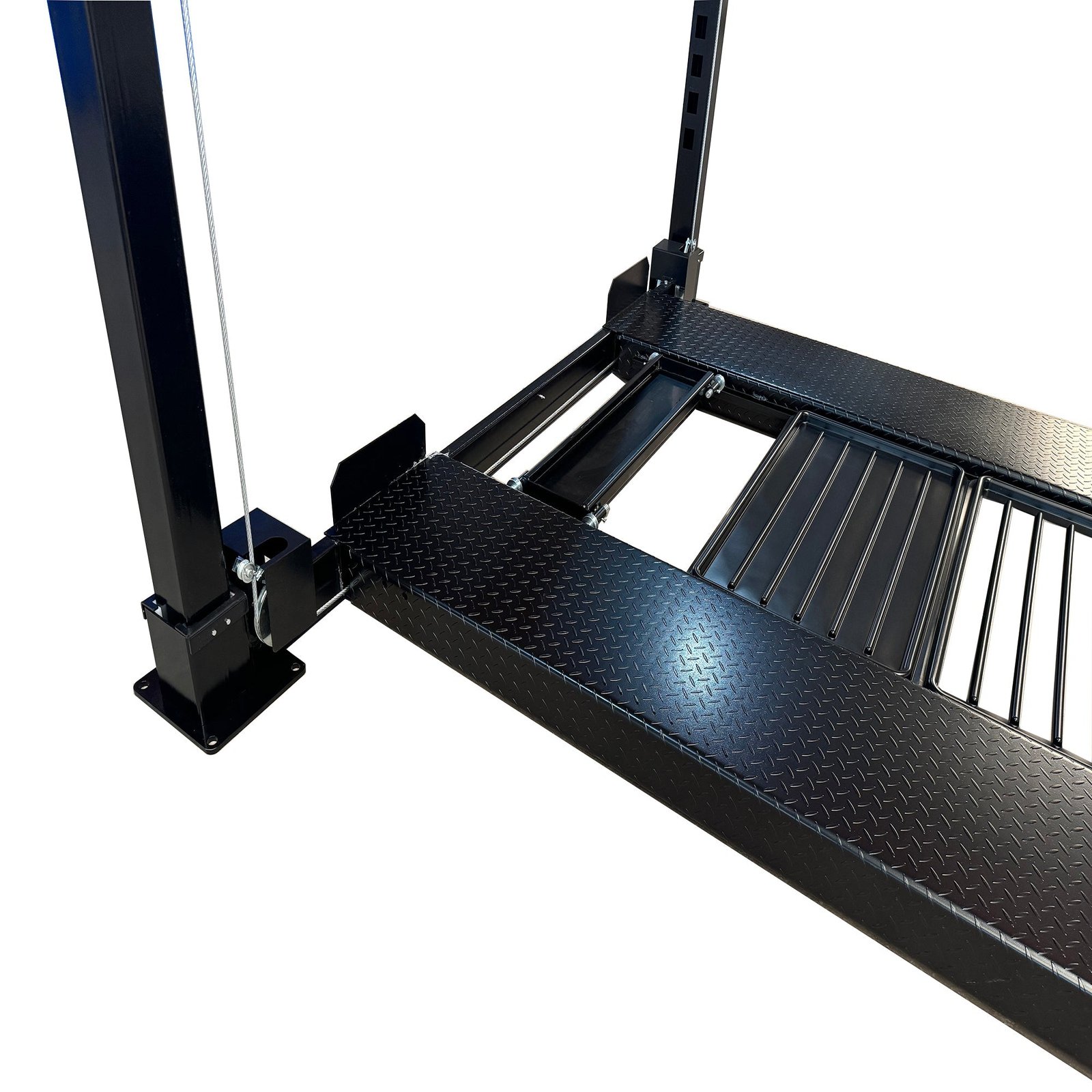 APlusLift 11,000LB 4-Post Portable Parking Storage Service Car Lift - HW-4P11S - Image 13