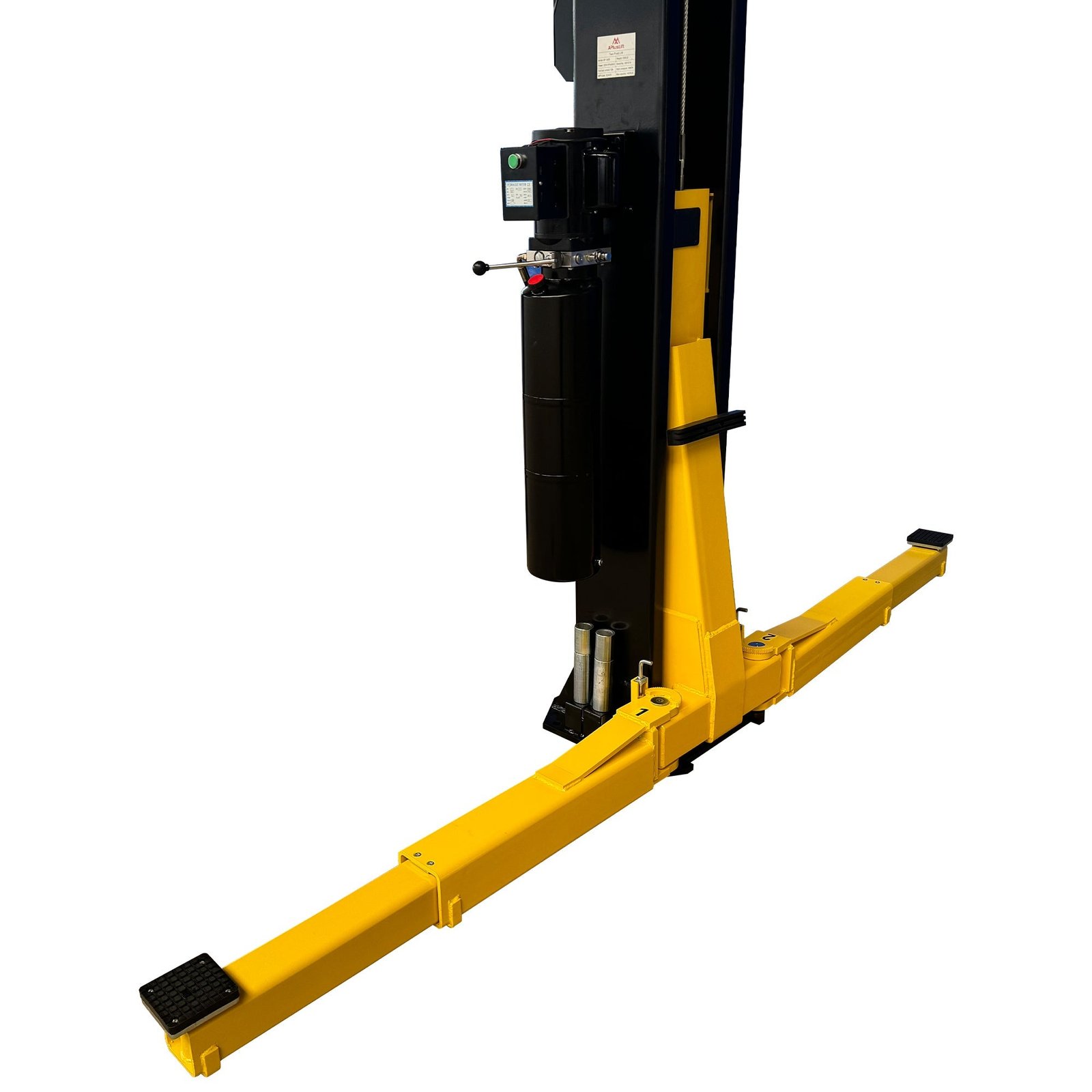 APlusLift 14000LB 2-Post Overhead Single Release Direct Drive Car Lift with A 3-Year Warranty - AP-14SR - Image 8