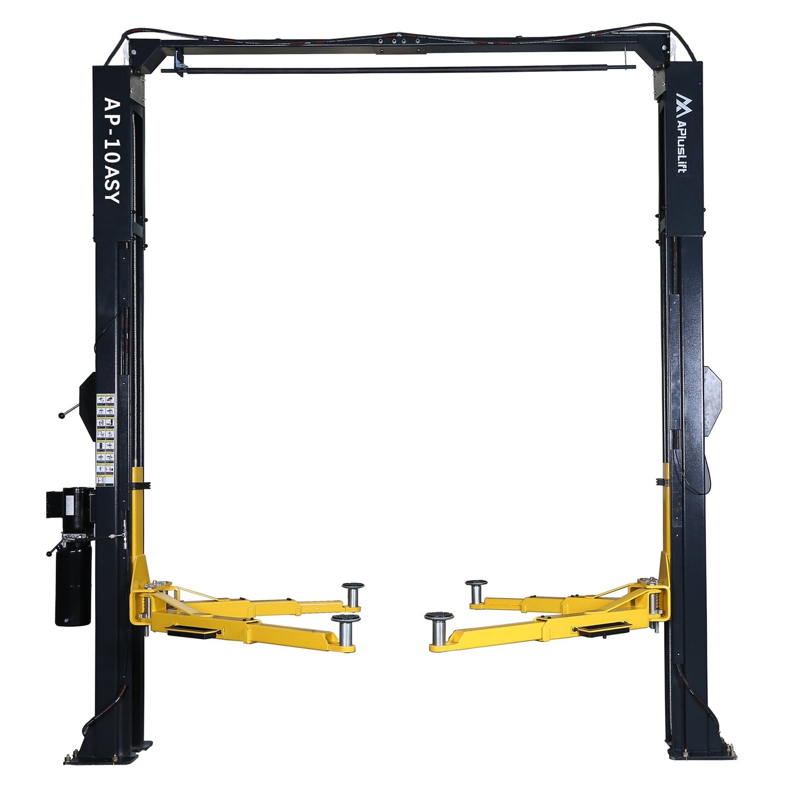 APlusLift 10,000LB 2-Post Overhead Symmetrical and Truly Asymmetrical Single Release Car Lift with 3 Year Warranty - HW-10ASY - Image 3