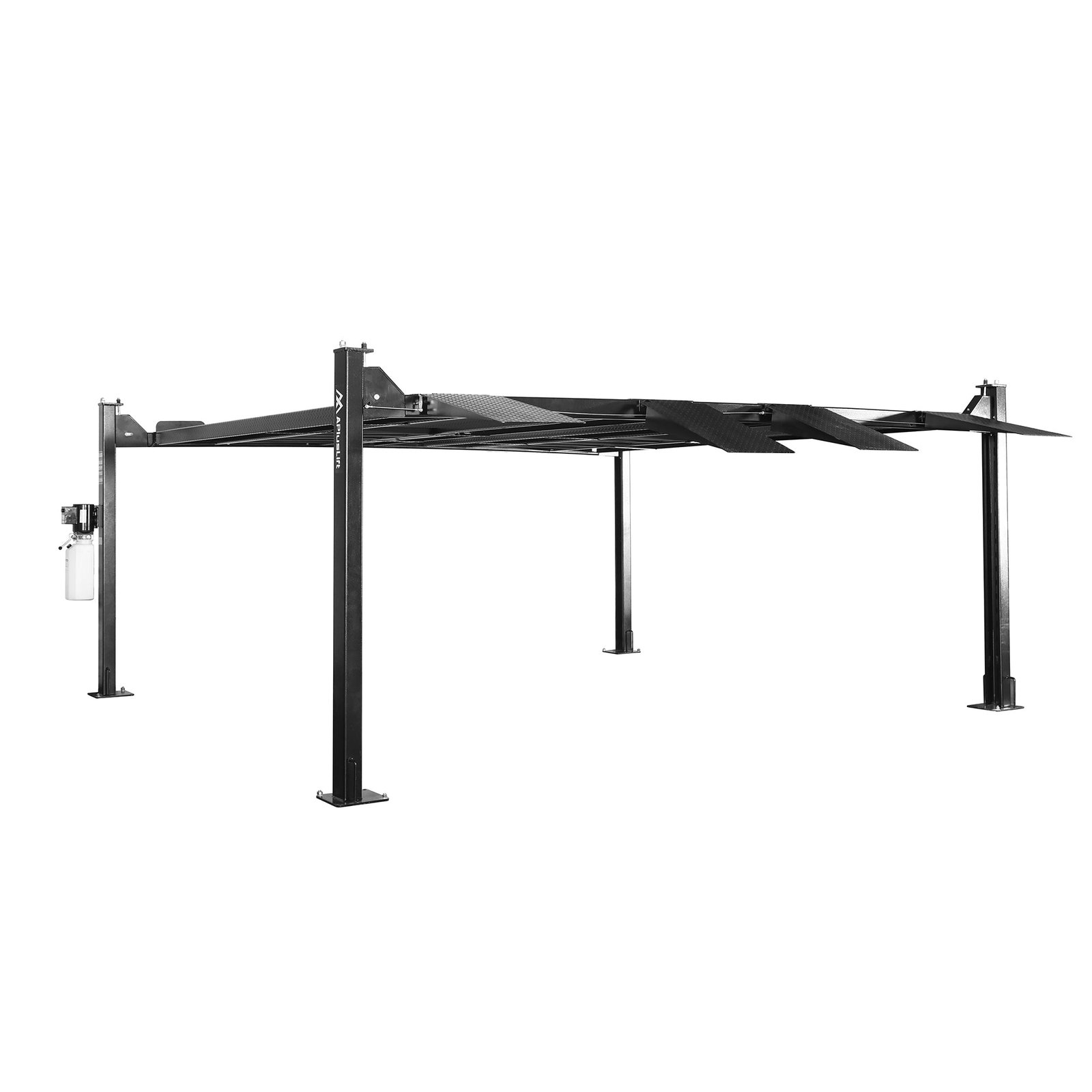 APlusLift 9,000LB 4-Post Double Deck Parking Storage Car Lift - HW-9KDP - Image 5