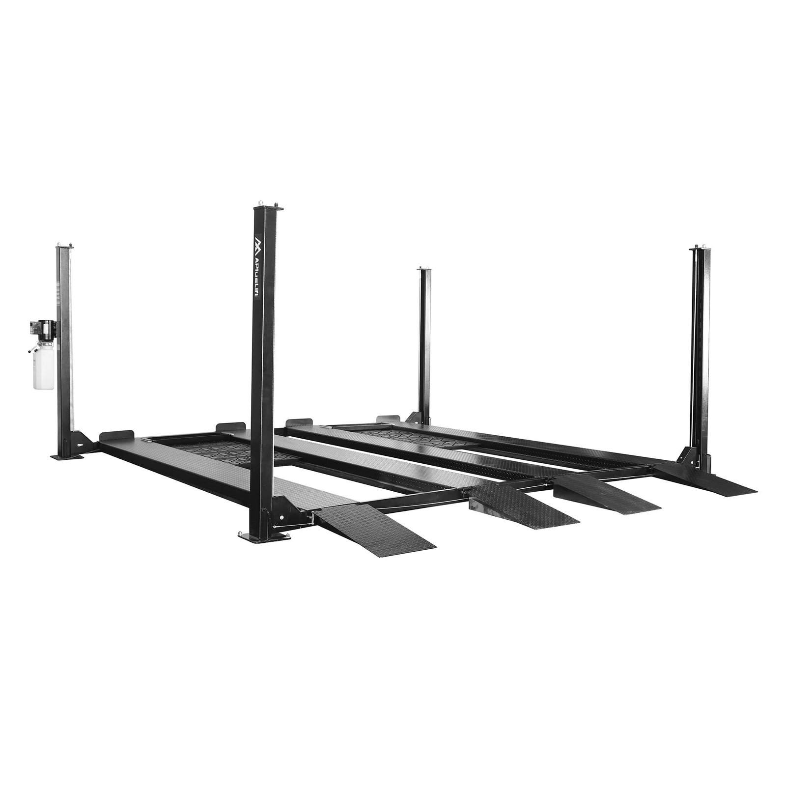 APlusLift 9,000LB 4-Post Double Deck Parking Storage Car Lift - HW-9KDP - Image 3
